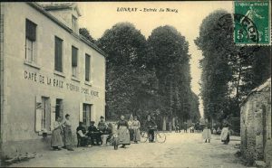 Entrée du bourg (collection Claude Gesbert)